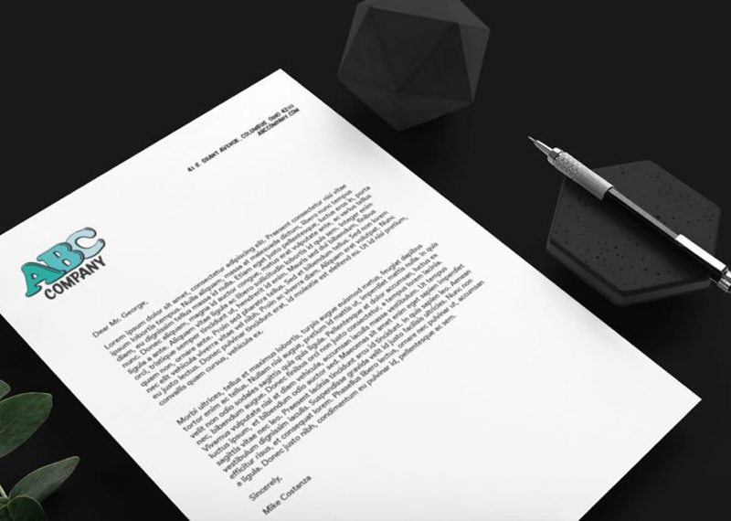 Letterheads and stationery design